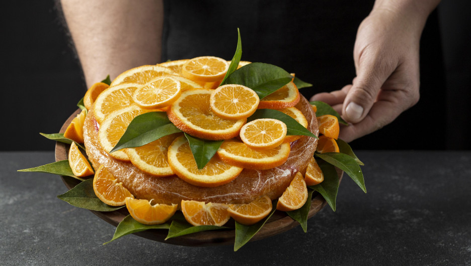 Апельсиновый торт.