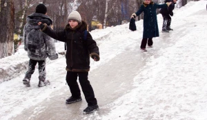 Горка в Барнауле, 2003 год.