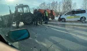 ДТП на трассе Барнаул-Новосибирск 