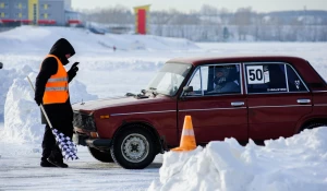 Зимние кольцевые гонки на льду Гребного канала, 2023 год. 
