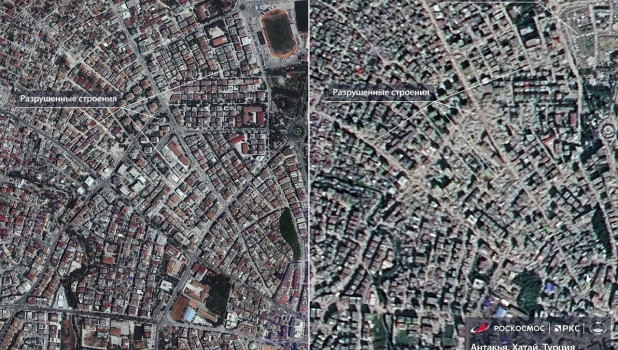 Снимок Турции из космоса