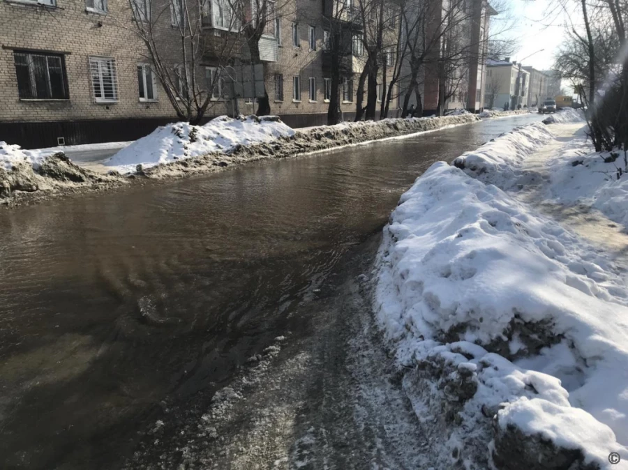 Потоп в Центральном районе.