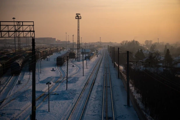 Барнаул в лучах солнца 