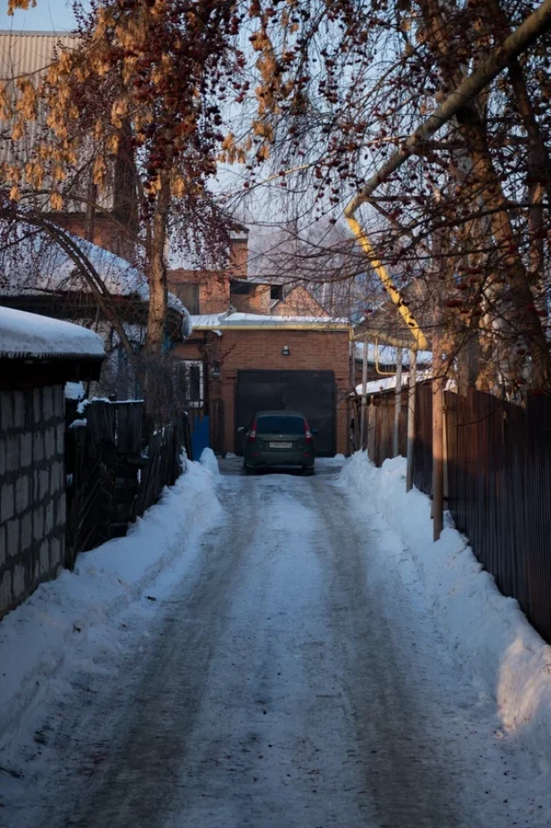 Барнаул в лучах солнца 