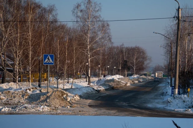 Барнаул в лучах солнца 