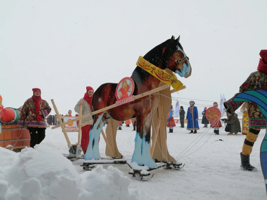 Масленица в Новотырышкино.