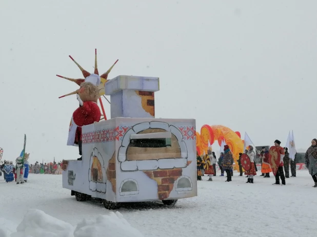 Масленица в Новотырышкино.