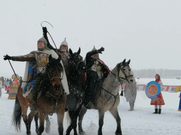 Масленица в Новотырышкино.