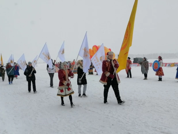 Масленица в Новотырышкино.