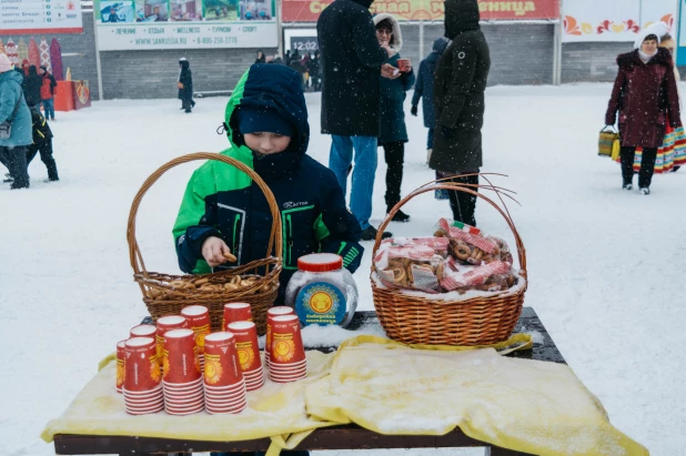 "Сибирская масленица" в Новотырышкино, 2023.