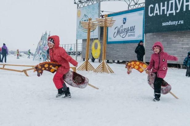 "Сибирская масленица" в Новотырышкино, 2023.