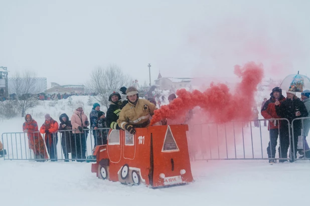 "Сибирская масленица" в Новотырышкино, 2023.