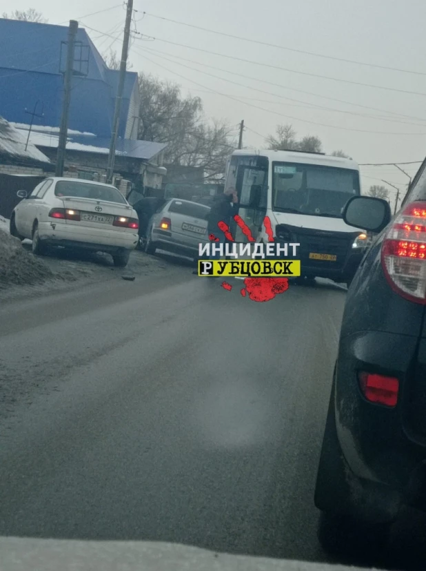 Тройное ДТП 