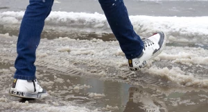 Оттепель в Барнауле.