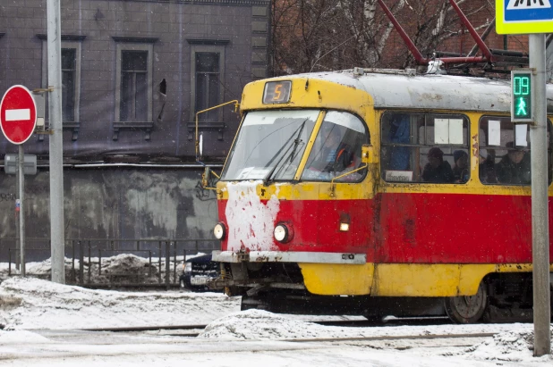 Мартовская оттепель в Барнауле.