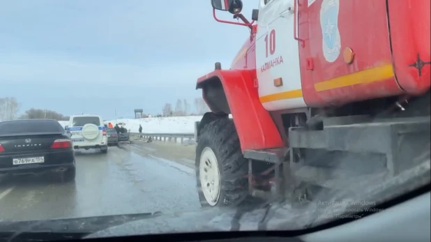 ДТП на трассе Барнаул-Рубцовск.