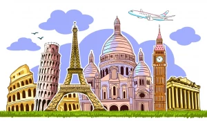 Культурные памятники Европы.