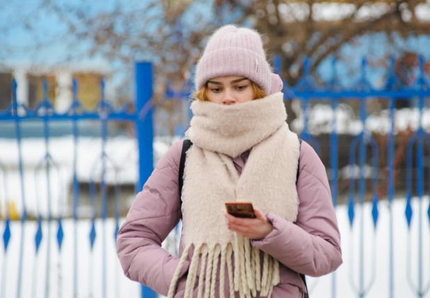 Девушки на улицах Барнаула 