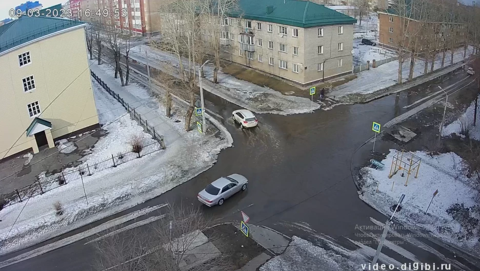 Бийск днем 9 марта.