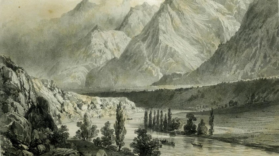 Е. Мейер Сiceri № 1 Река Катунь.