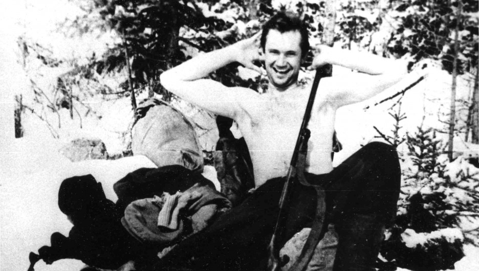 Глеб Горышин на Алтае, 1956 год.