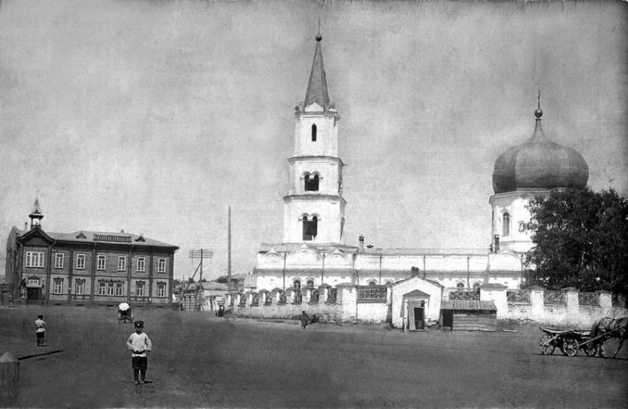 Соборная пл., фото начала ХХ века.