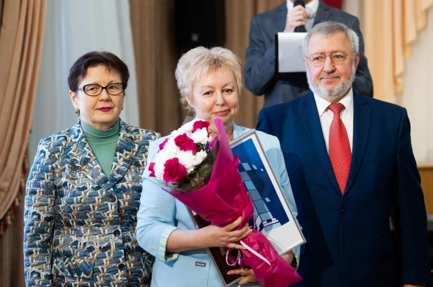 Церемония вручения Демидовкой премии.