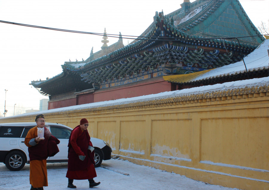 Буддийский монастырь Гандантэгченлин в Улан-Баторе.