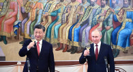Государственный обед от имени президента РФ Владимира Путина в честь председателя КНР Си Цзиньпина.