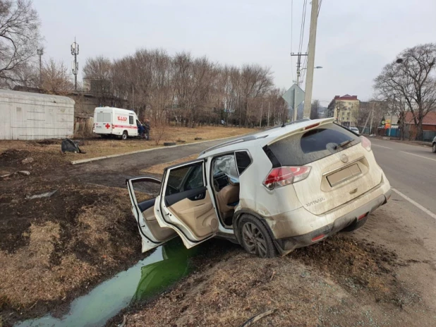 ДТП со скорой помощью.