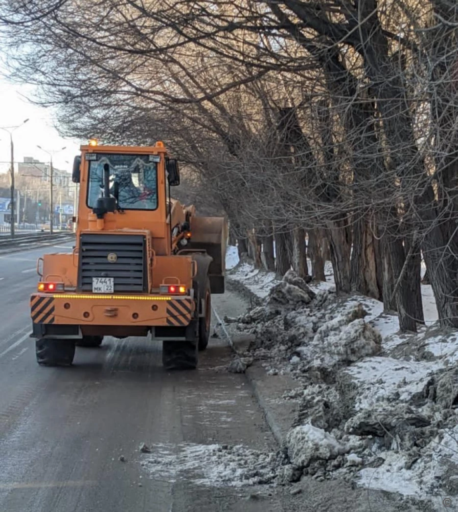 В Барнауле продолжают ремонт дорог