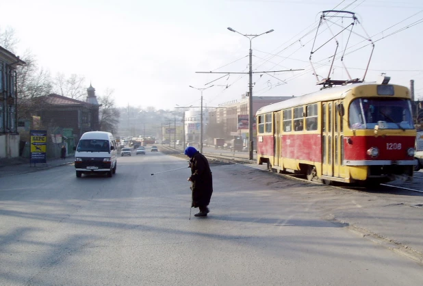 Весна в Барнауле, дата фото не указана.