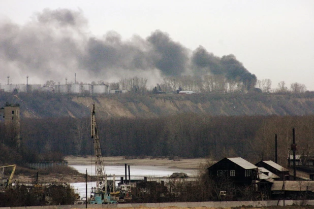 Весна в Барнауле, фото 2006 года.