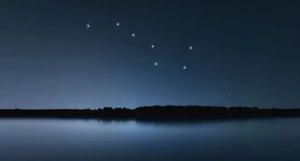 Созвездие Большой медведицы.