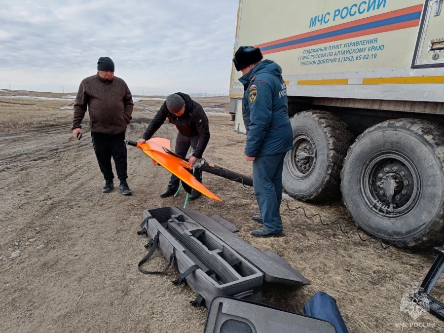 Подготовка к весеннему паводку на Алтае