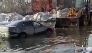 Вода в селе Солнечное. 