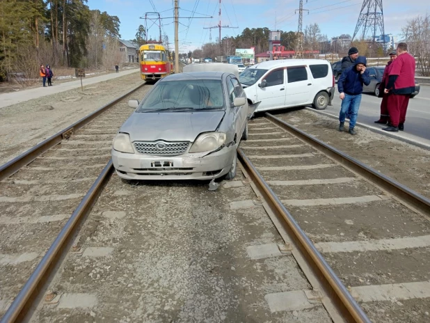 ДТП с участием автобуса.