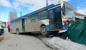 ДТП с участием автобуса.