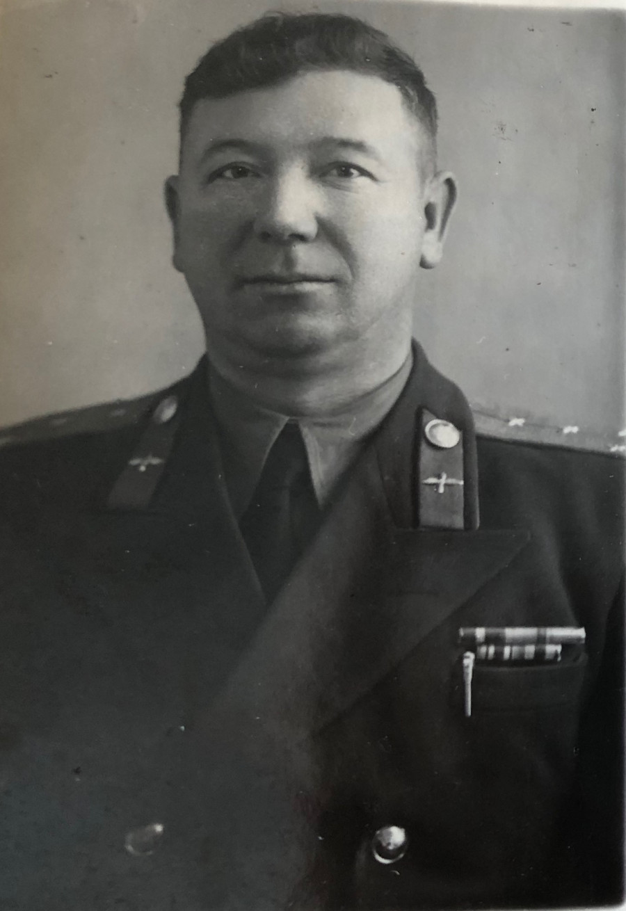 Сергей Поскотинов, сын репрессированного Ивана Поскотинова.