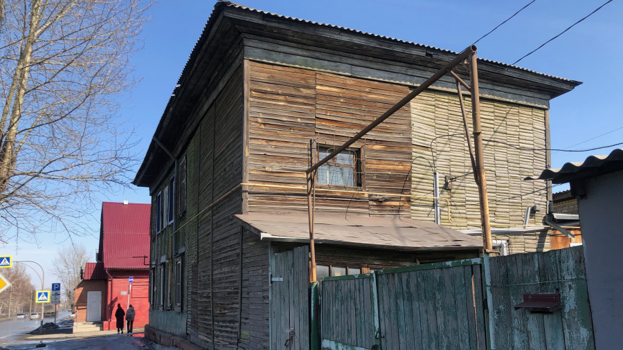 Дом семьи Поскотиновых на ул. Аванесова, 99. 2023 год.