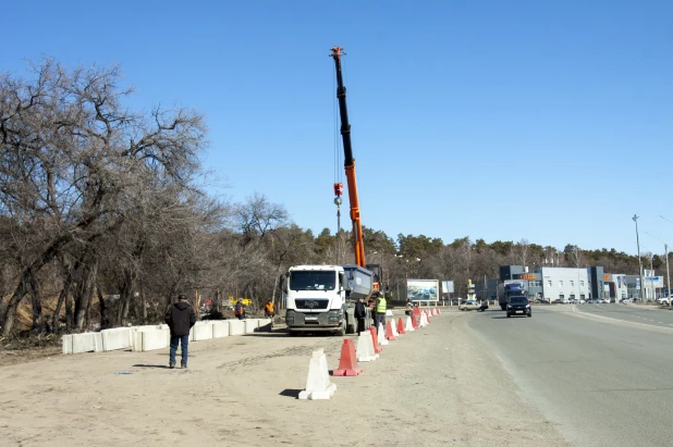 Развязка на Змеиногорском тракте.