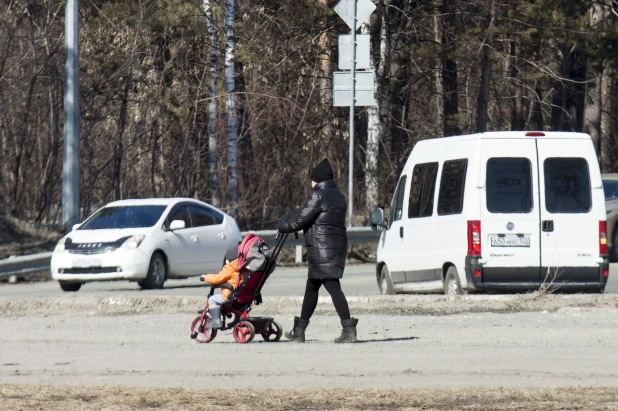 Развязка на Змеиногорском тракте.