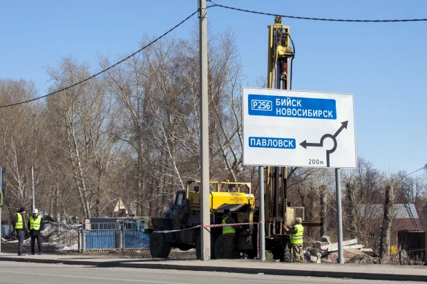 Развязка на Змеиногорском тракте.