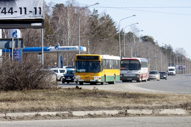 Развязка на Змеиногорском тракте.