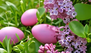 Пасхальные яйца в представлении нейросети