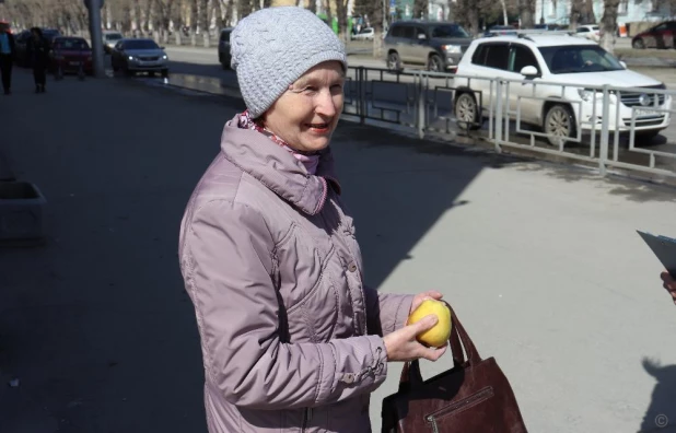 Необычная акция на Всемирный день здоровья прошла в Барнауле.