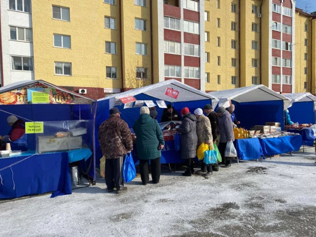 Ярмарки в Барнауле.