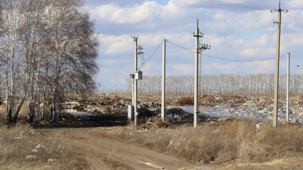 Полигон в Романово.