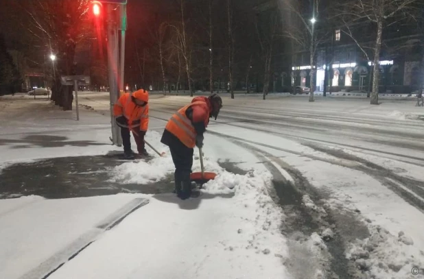 Устранение последствий непогоды.