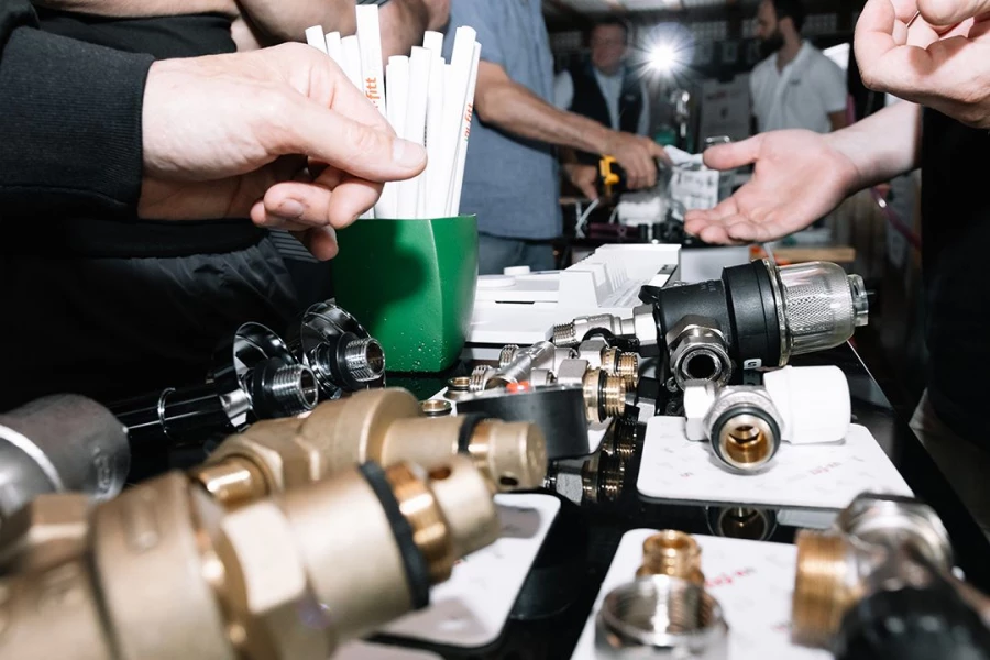 Выставка сантехнического оборудования.